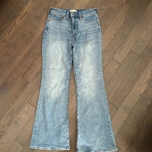 Madewell perfect vintage flare jeans size 28